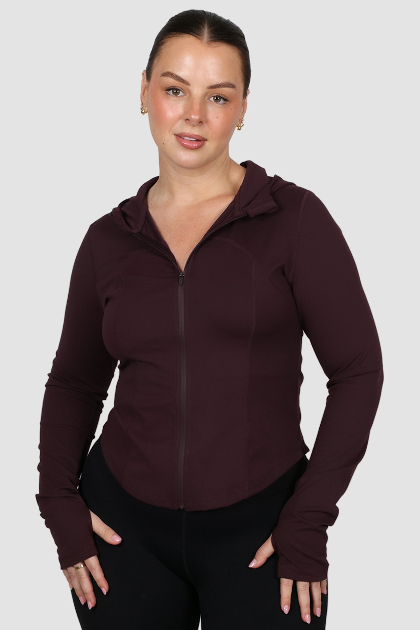 ACTIVE JACKET PLUM - Fayt The Label