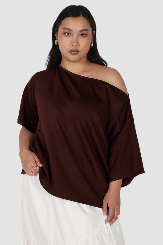 ASTI SHIRT ESPRESSO - Fayt The Label