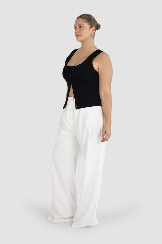 BECKER TOP BLACK - Fayt The Label