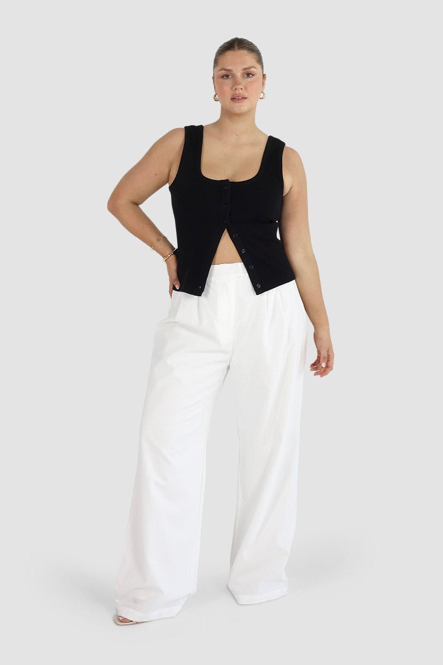 BECKER TOP BLACK - Fayt The Label