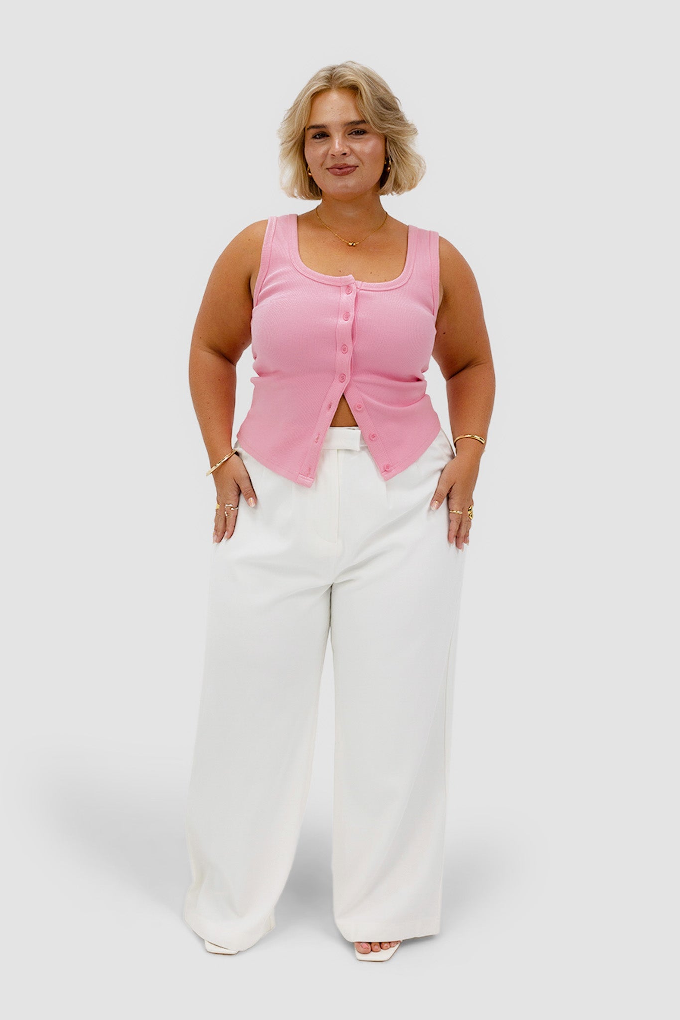 BECKER TOP SOFT PINK - Fayt The Label