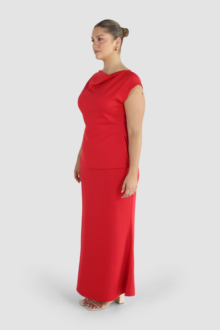 CALAIS SKIRT RED - Fayt The Label