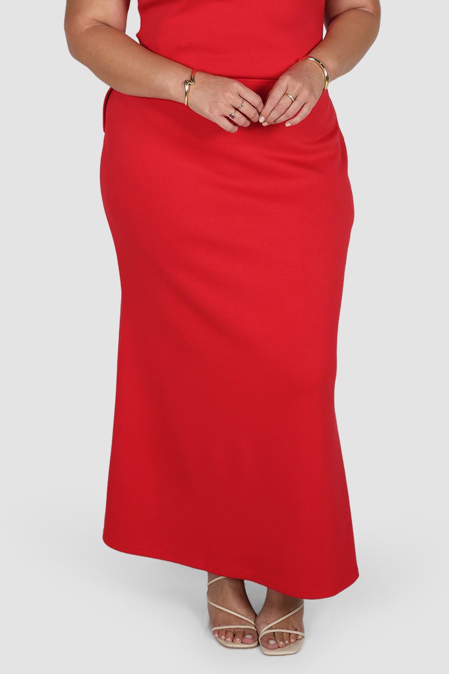 CALAIS SKIRT RED - Fayt The Label