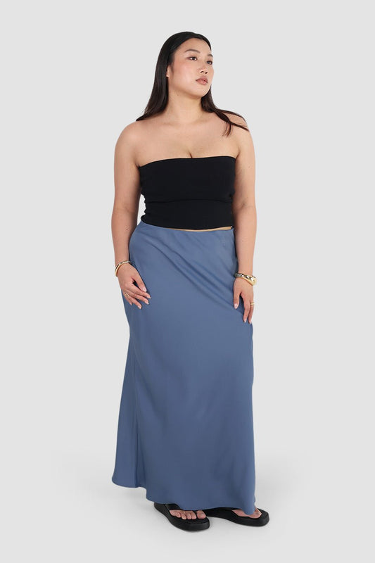 CELENE SKIRT BLUE - Fayt The Label