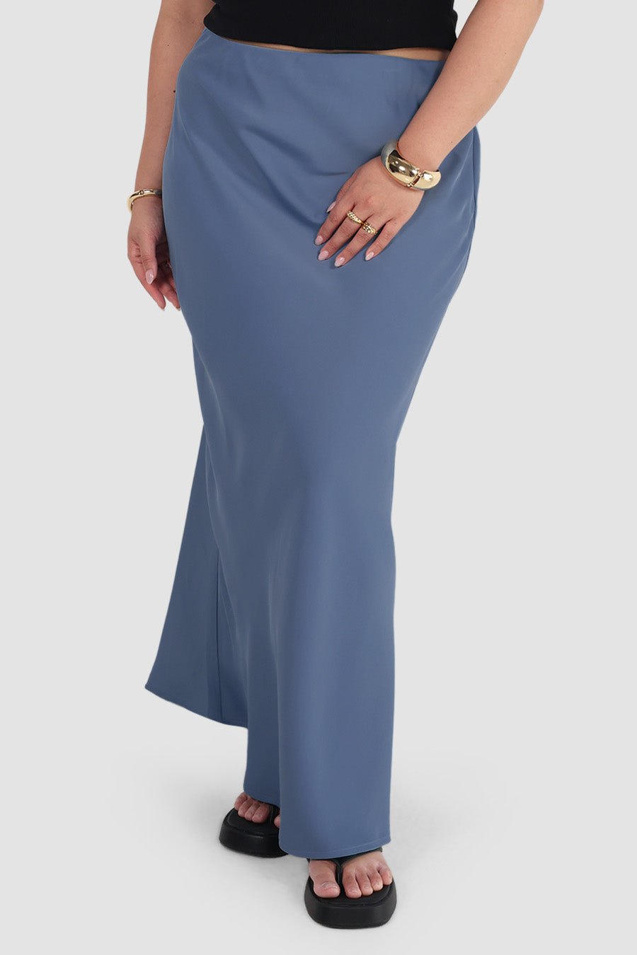 CELENE SKIRT BLUE - Fayt The Label