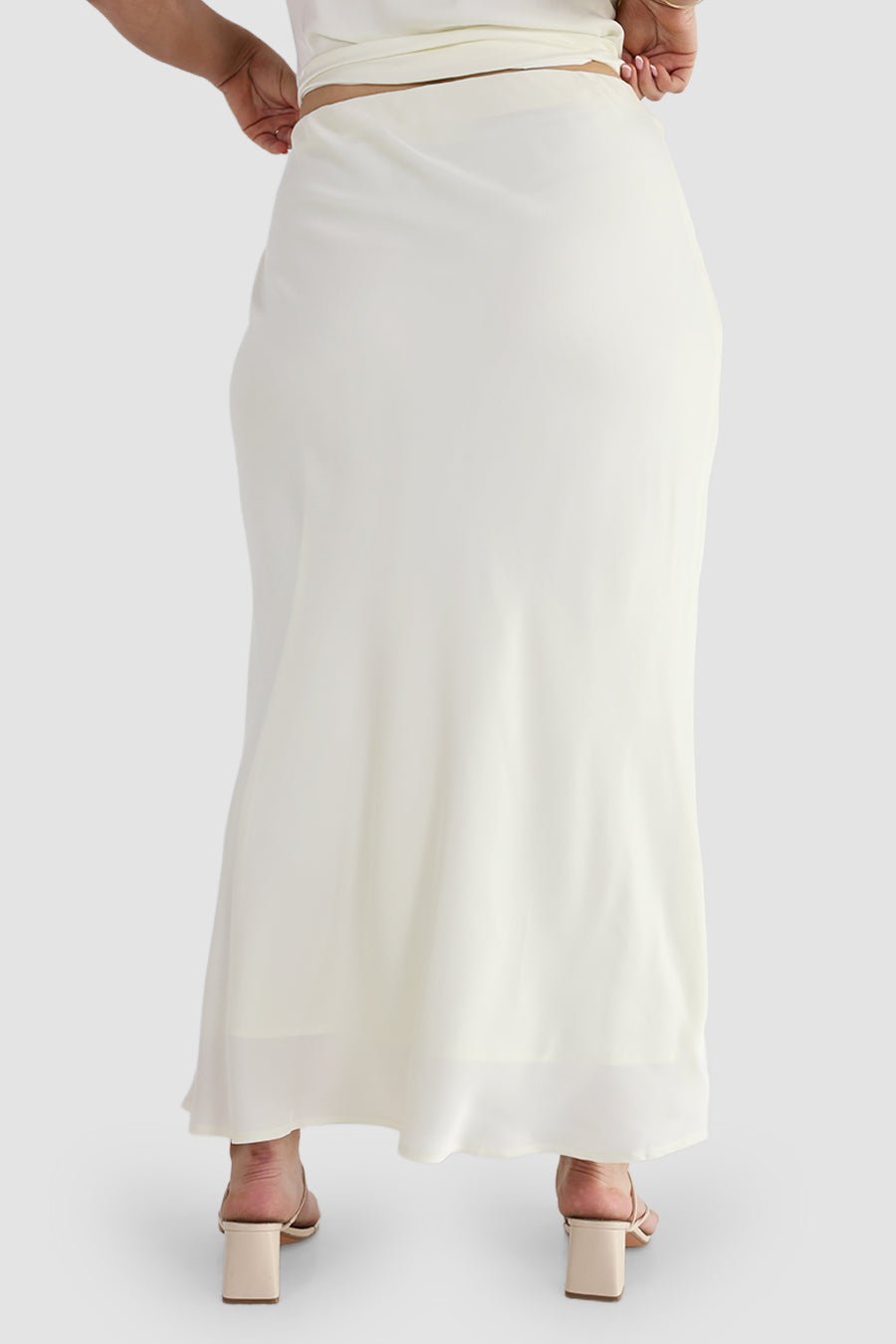 CELENE SKIRT IVORY - Fayt The Label