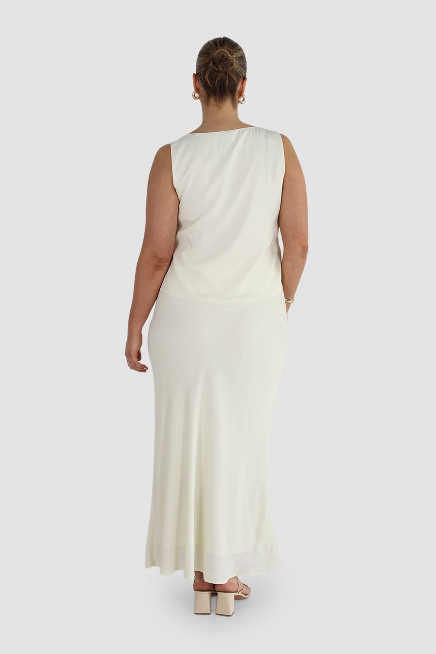 CELENE SKIRT IVORY - Fayt The Label