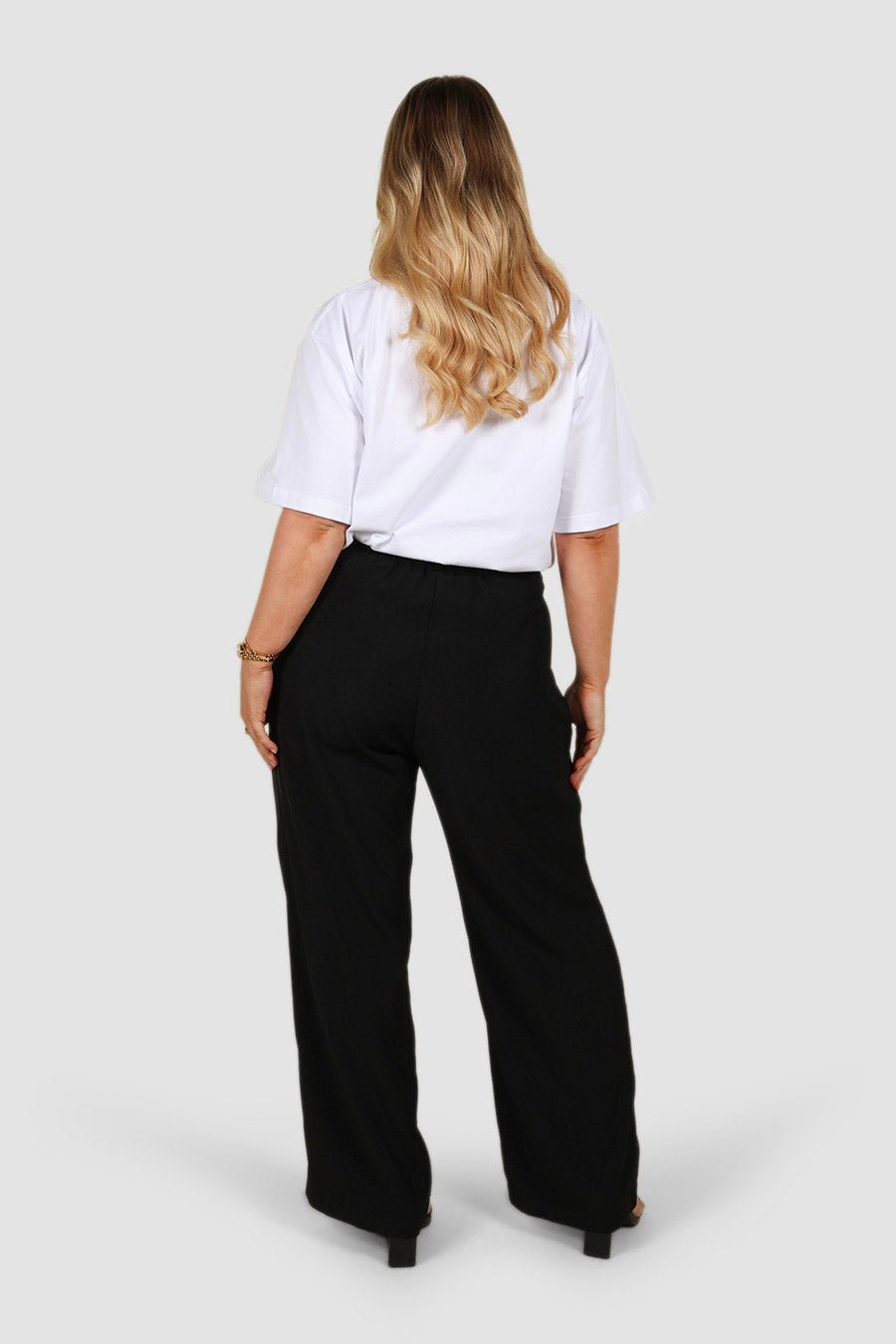 DOWNTOWN PANT BLACK - Fayt The Label