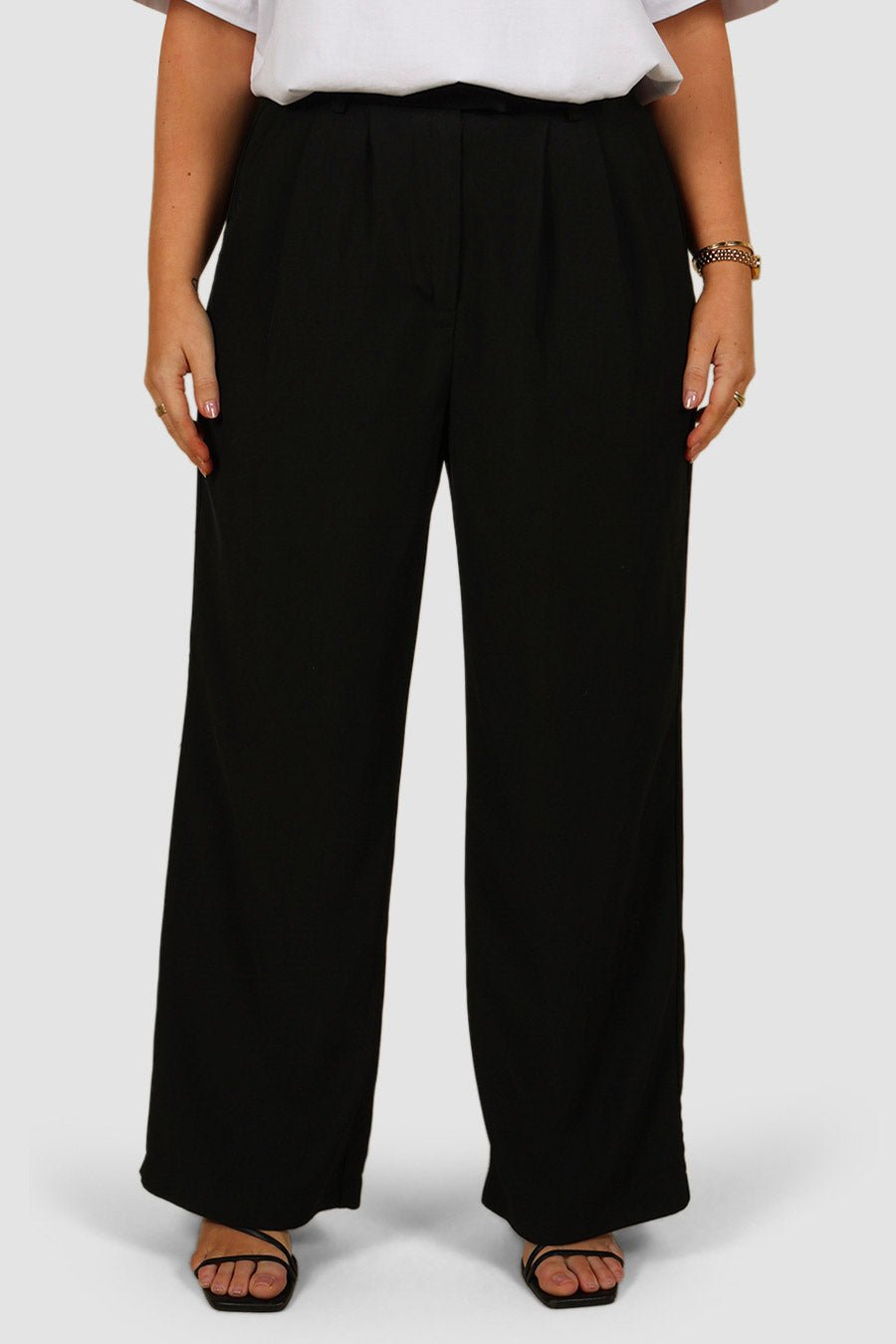 DOWNTOWN PANT BLACK - Fayt The Label