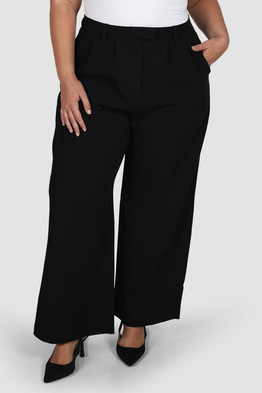 DOWNTOWN PANT BLACK - Fayt The Label