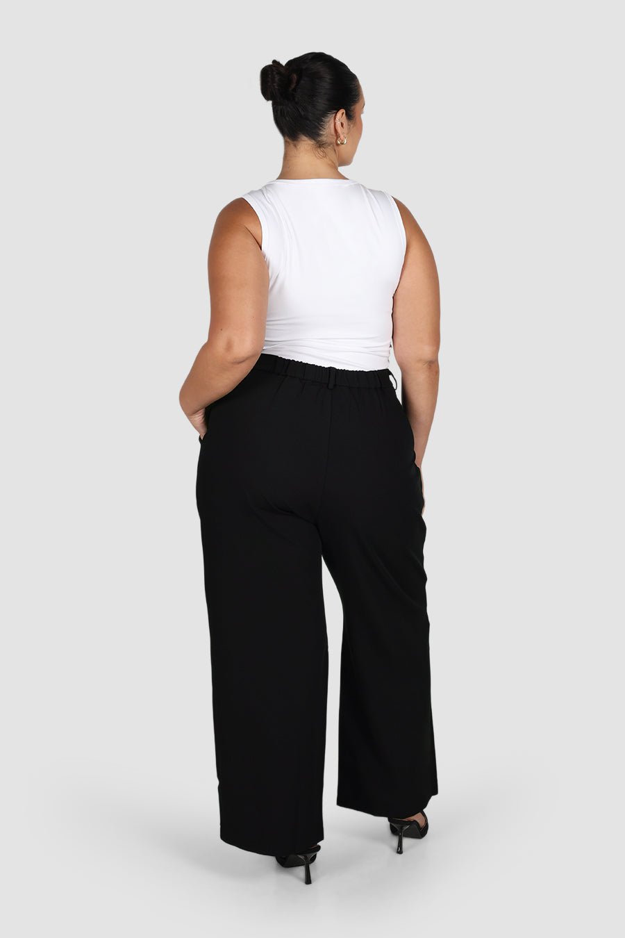 DOWNTOWN PANT BLACK - Fayt The Label