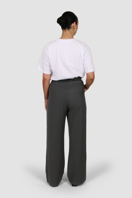 DOWNTOWN PANT CHARCOAL TALL FIT - Fayt The Label