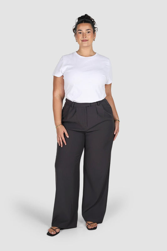 DOWNTOWN PANT SLATE TALL FIT - Fayt The Label