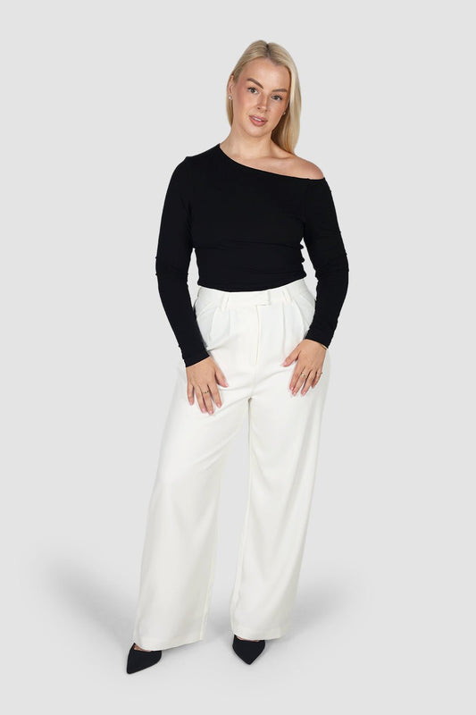 DOWNTOWN PANT WHITE - Fayt The Label