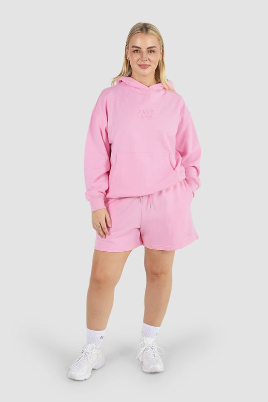FAYT LOGO HOODIE PINK - Fayt The Label