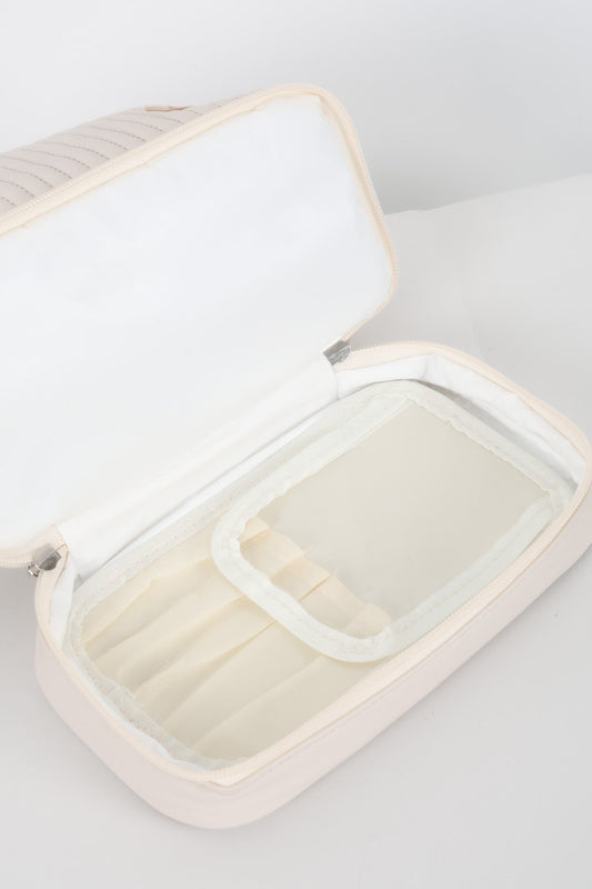 FAYT MAKEUP BAG CREAM - Fayt The Label