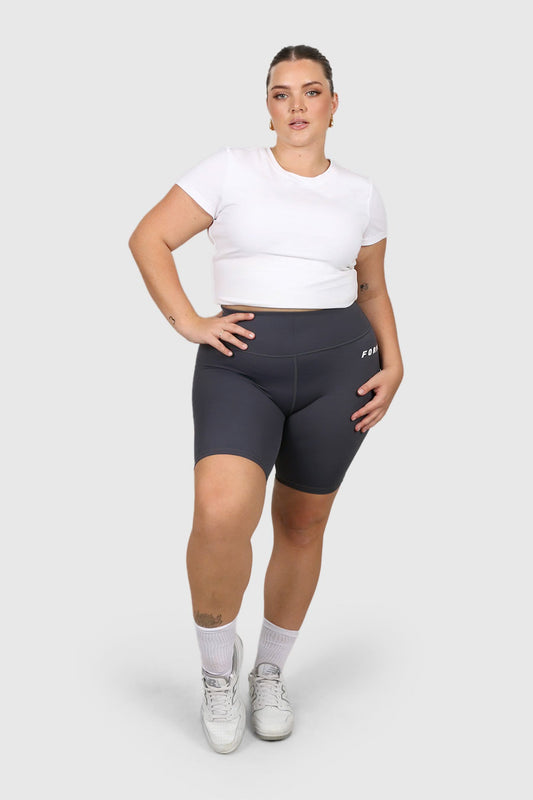 FORM BASE SHORT GREY - Fayt The Label