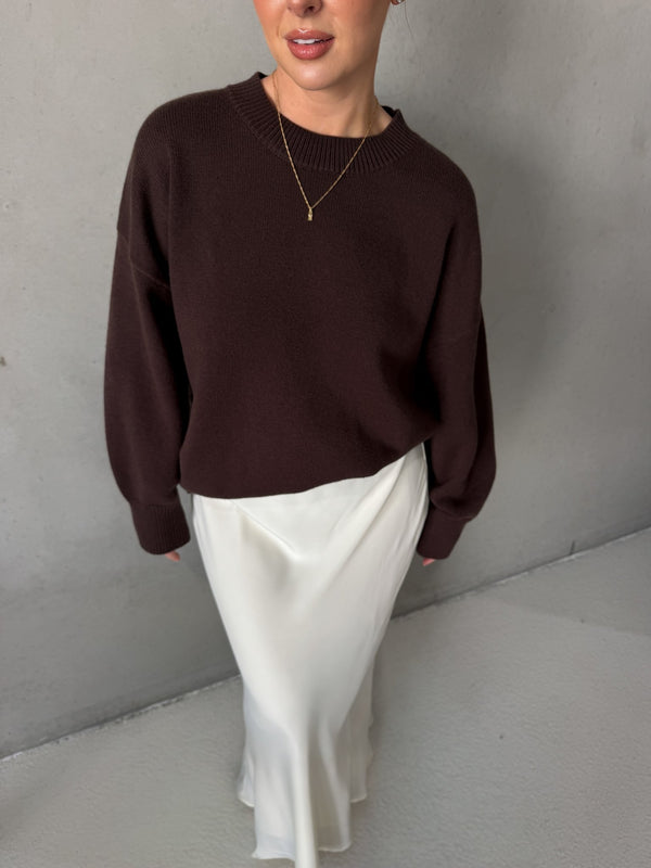 HARPER KNIT ESPRESSO - Fayt The Label