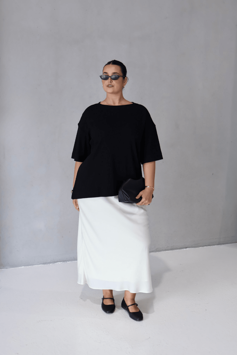 HAVEN OVERSIZED TEE BLACK - Fayt The Label