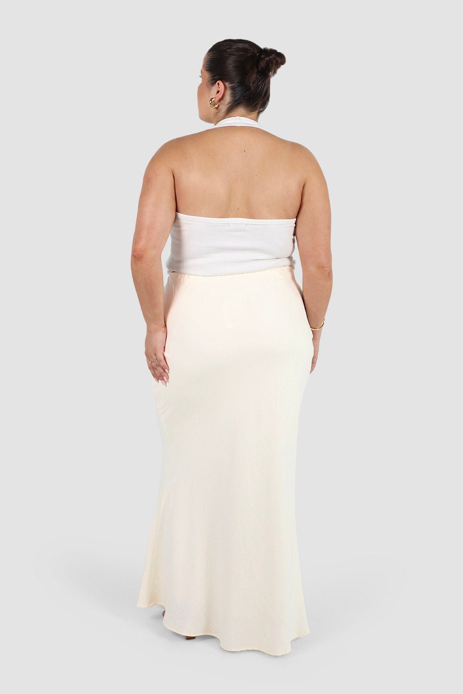 INDI SKIRT BUTTERCREAM - Fayt The Label
