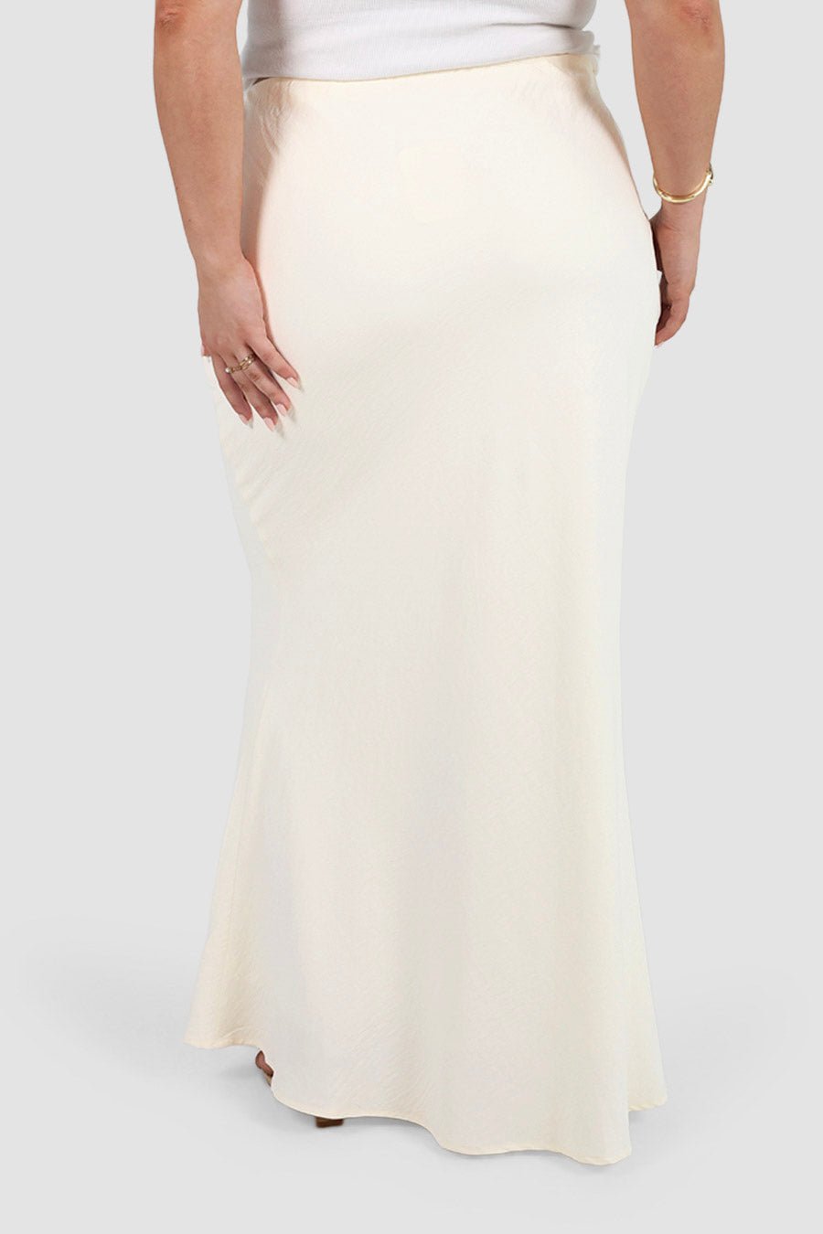INDI SKIRT BUTTERCREAM - Fayt The Label