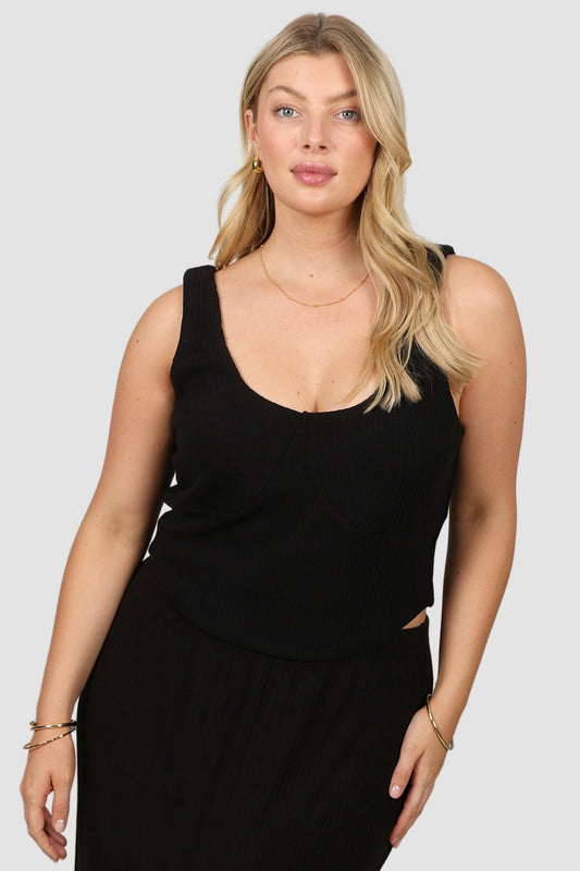 KIT TOP BLACK - Fayt The Label