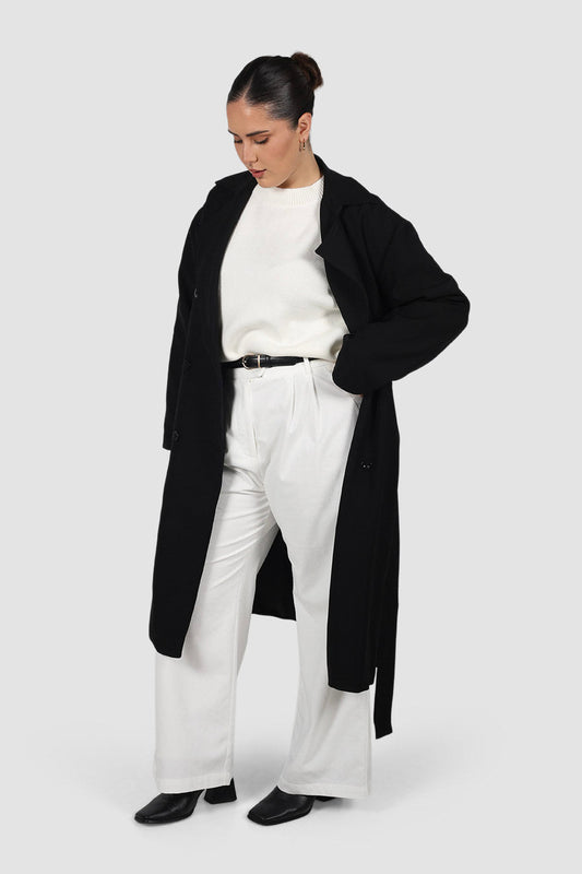 LENNOX TRENCH BLACK - Fayt The Label
