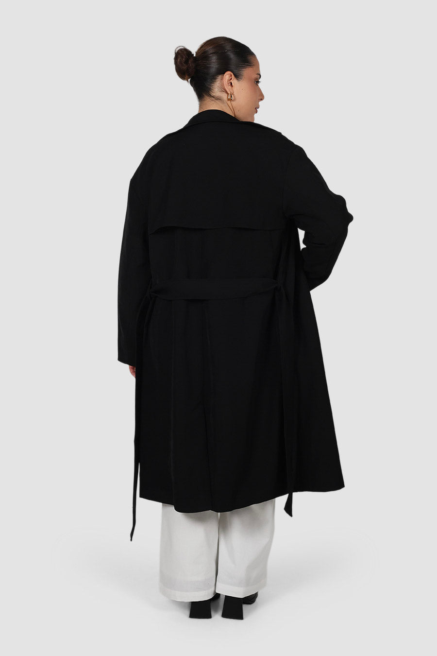 LENNOX TRENCH BLACK - Fayt The Label
