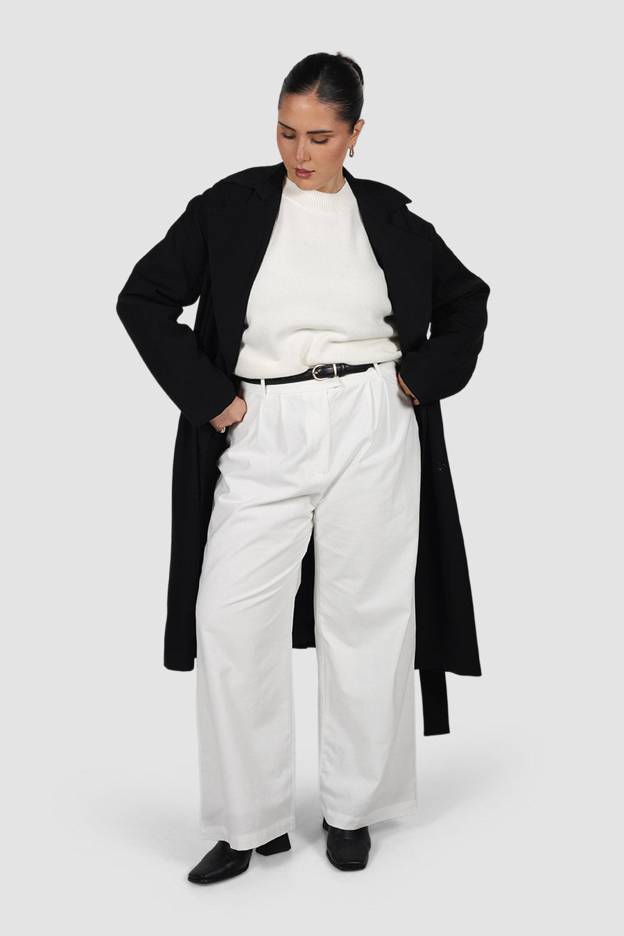 LENNOX TRENCH BLACK - Fayt The Label