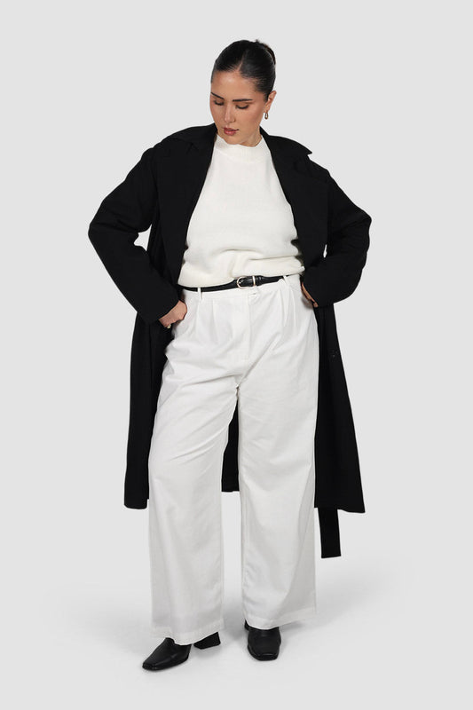 LENNOX TRENCH BLACK - Fayt The Label