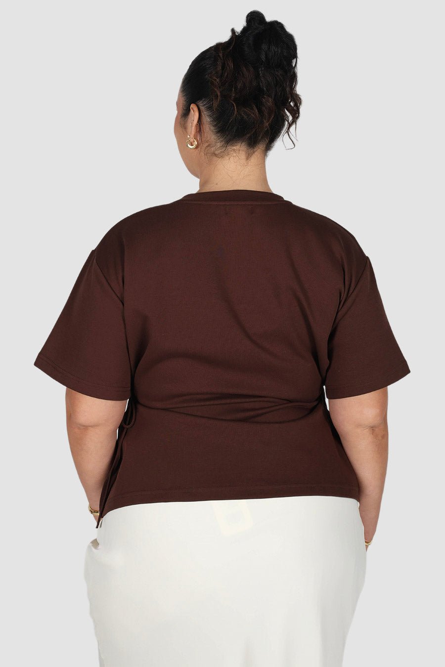 LEVI CINCH TEE ESPRESSO - Fayt The Label