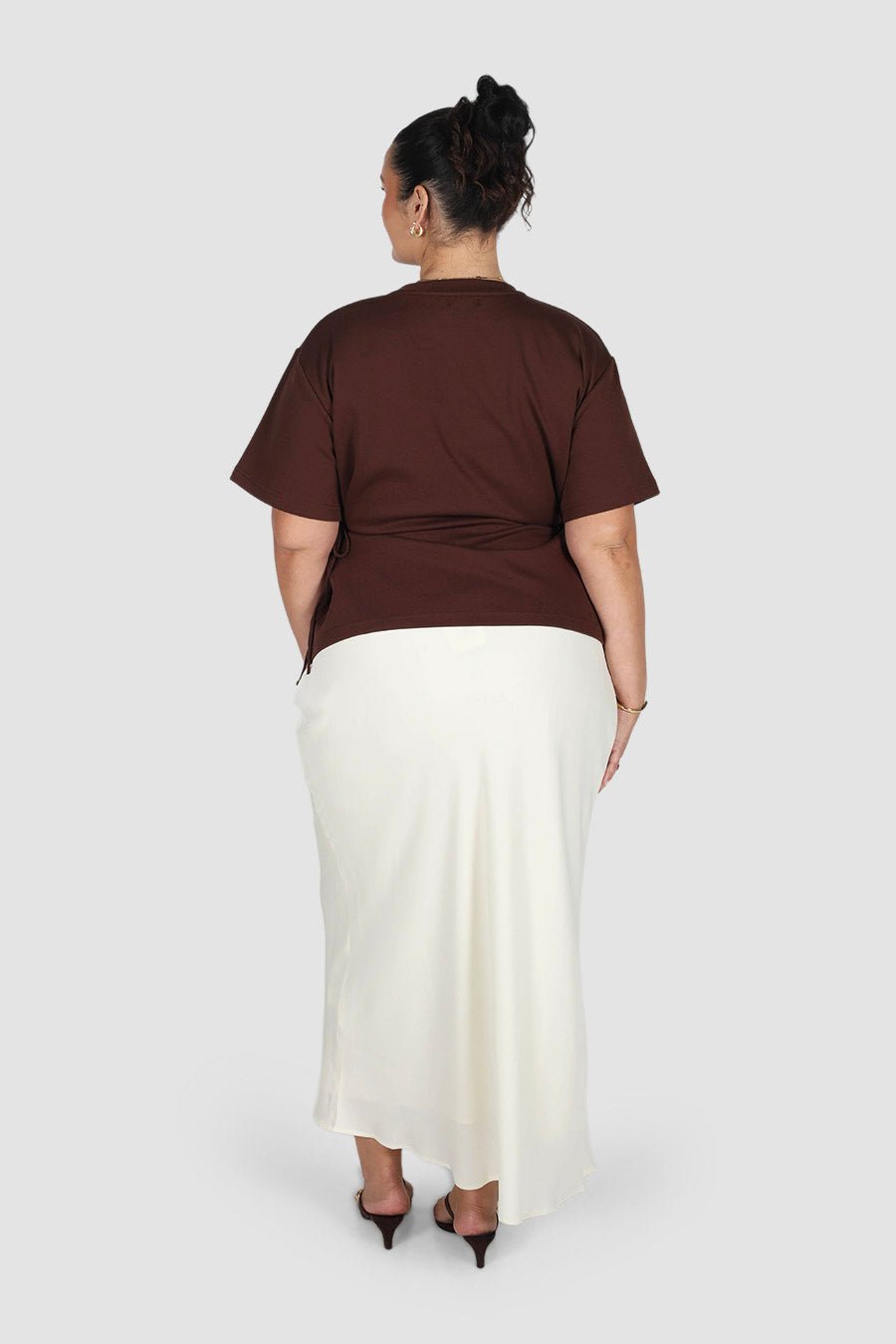 LEVI CINCH TEE ESPRESSO - Fayt The Label