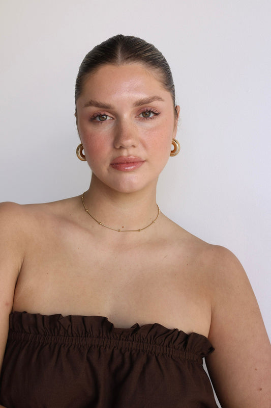 LIORA NECKLACE GOLD - Fayt The Label