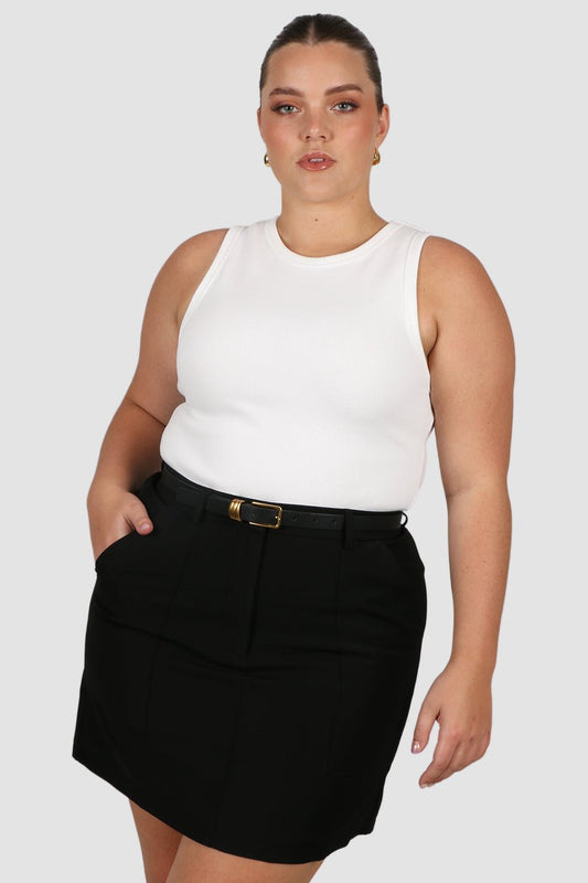 MALIBU TOP WHITE - Fayt The Label