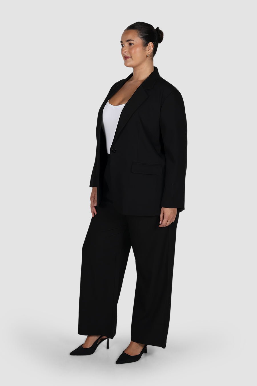 PORSCHA BLAZER BLACK - Fayt The Label