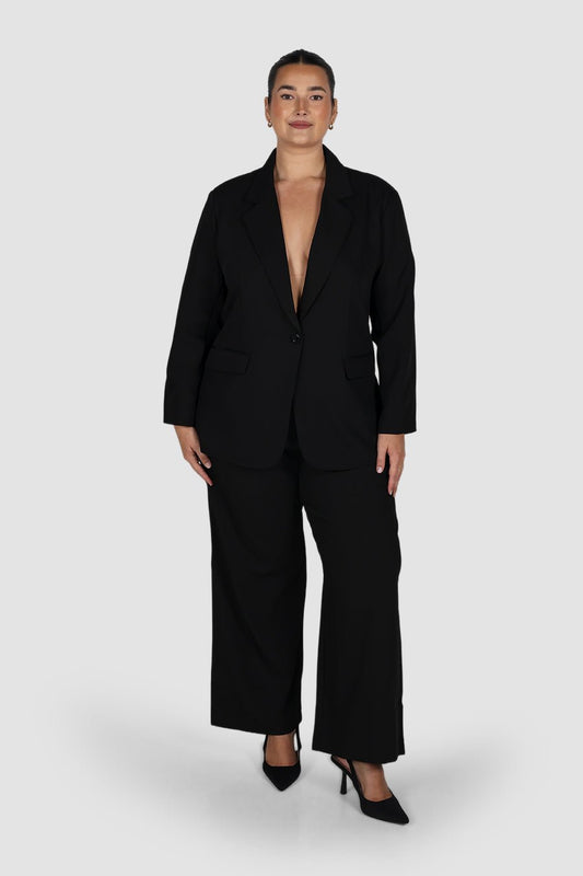 PORSCHA BLAZER BLACK - Fayt The Label