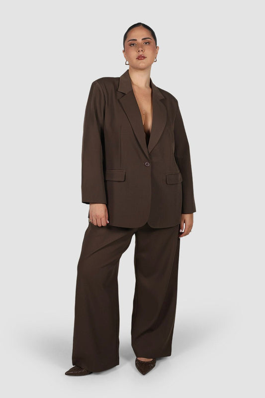 PORSCHA BLAZER CHOCOLATE - Fayt The Label