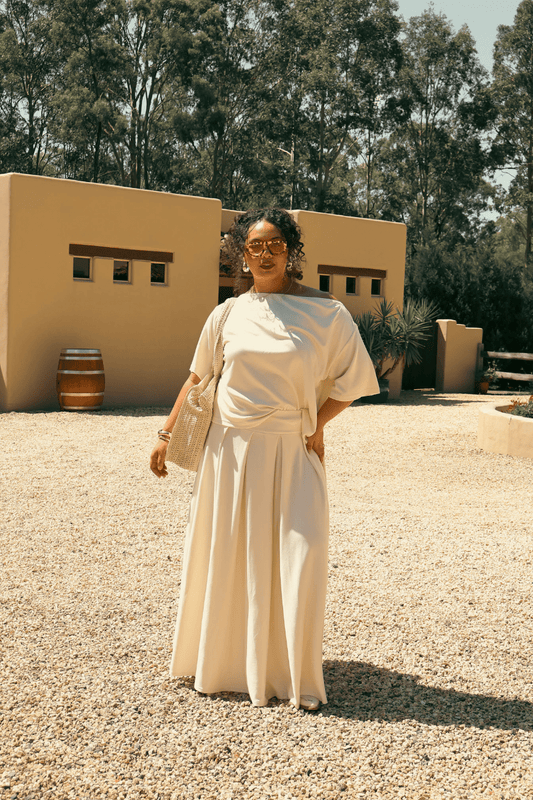 REIGN SKIRT MILK - Fayt The Label