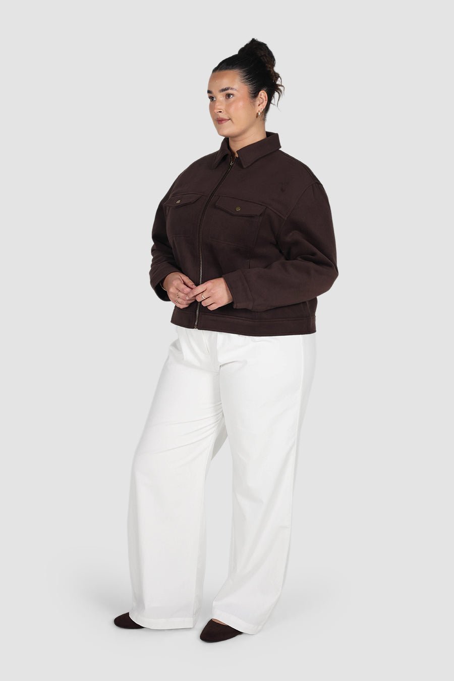RHODES JACKET CHOCOLATE - Fayt The Label