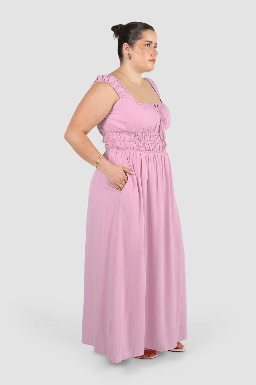 ROUX DRESS PINK - Fayt The Label