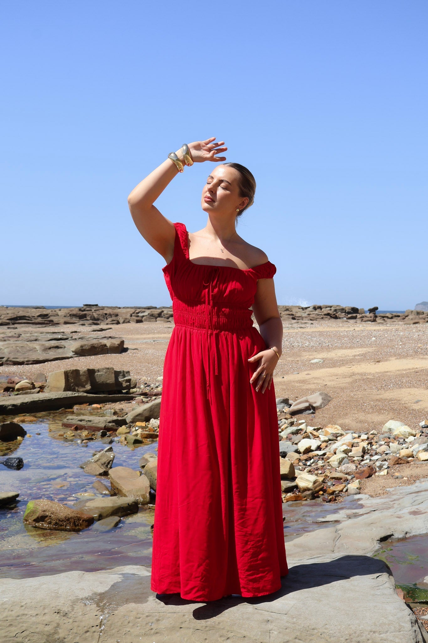 ROUX DRESS RED - Fayt The Label