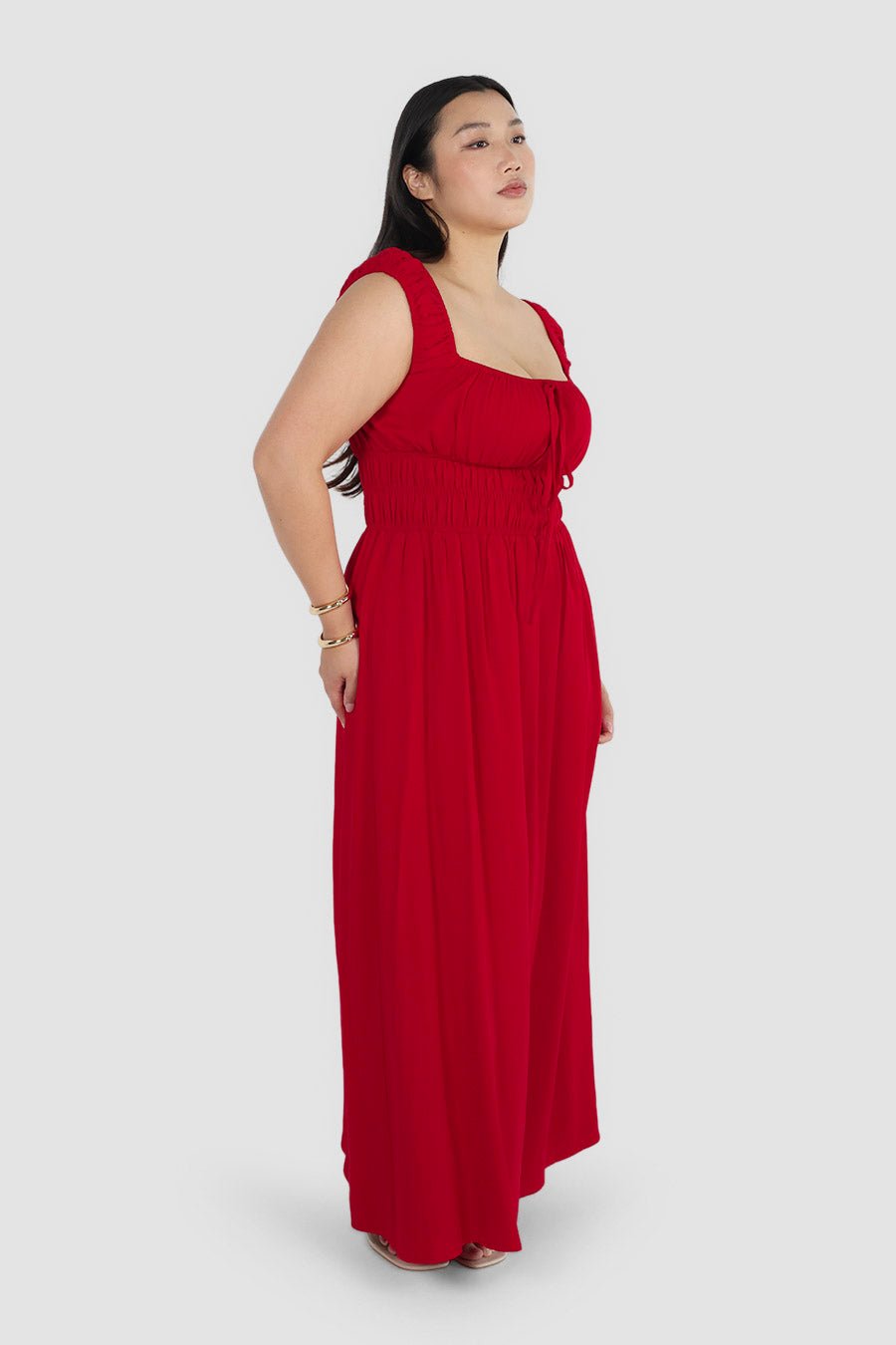 ROUX DRESS RED - Fayt The Label