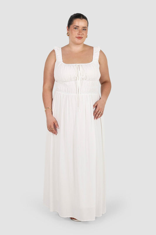 ROUX DRESS WHITE - Fayt The Label