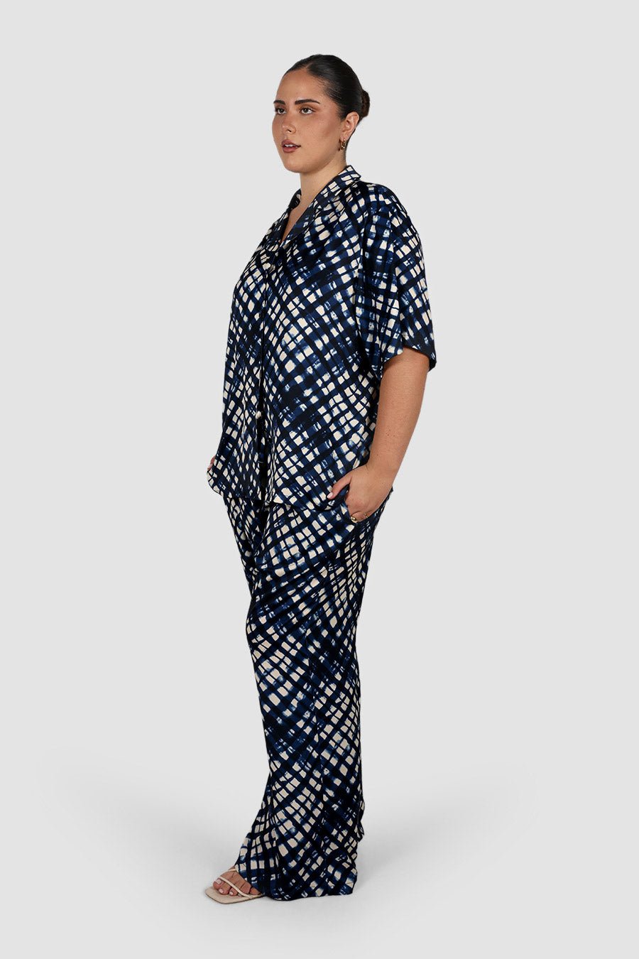 RUNE PANT MIDNIGHT LATTICE - Fayt The Label