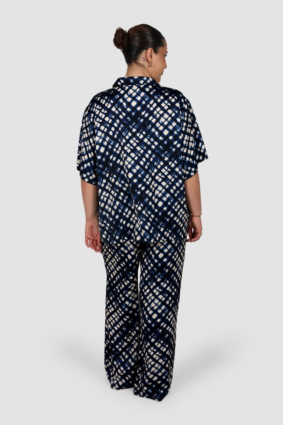 RUNE PANT MIDNIGHT LATTICE - Fayt The Label