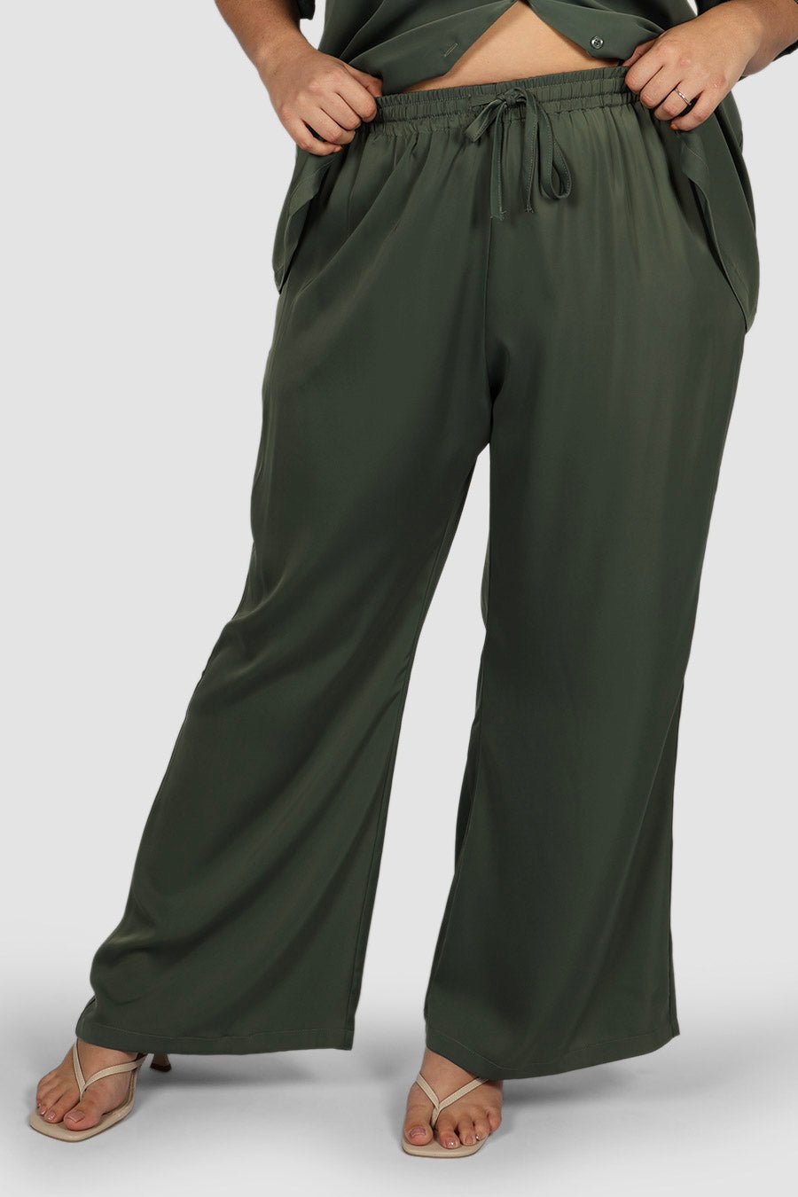RUNE PANTS GREEN - Fayt The Label