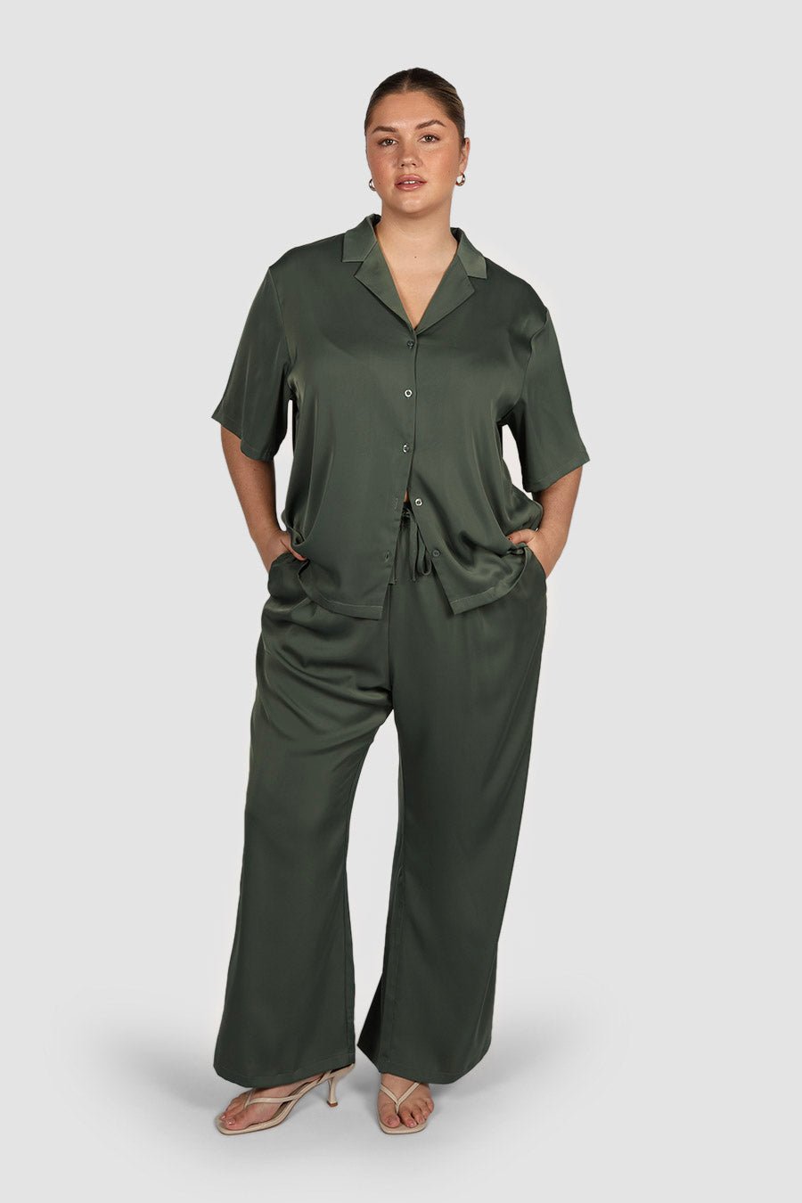 RUNE PANTS GREEN - Fayt The Label