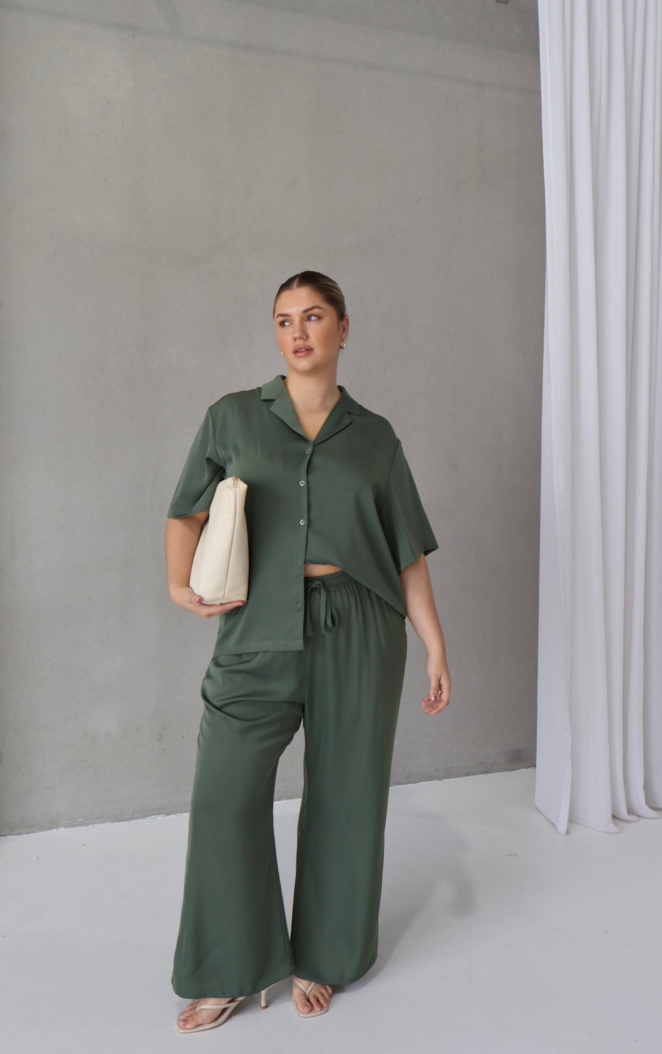 RUNE PANTS GREEN - Fayt The Label