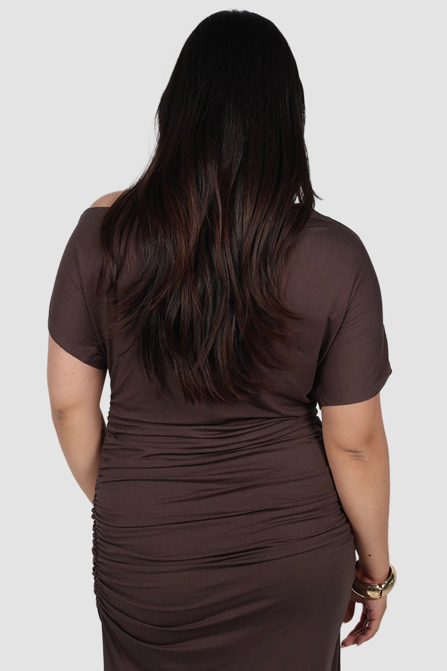 SLOANE DRESS CHOCOLATE - Fayt The Label