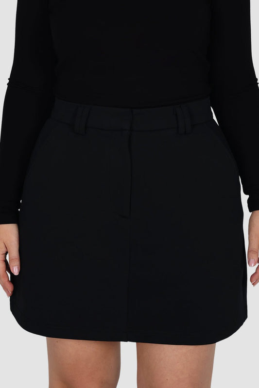 SOREVA COMFORT SKORT BLACK - Fayt The Label